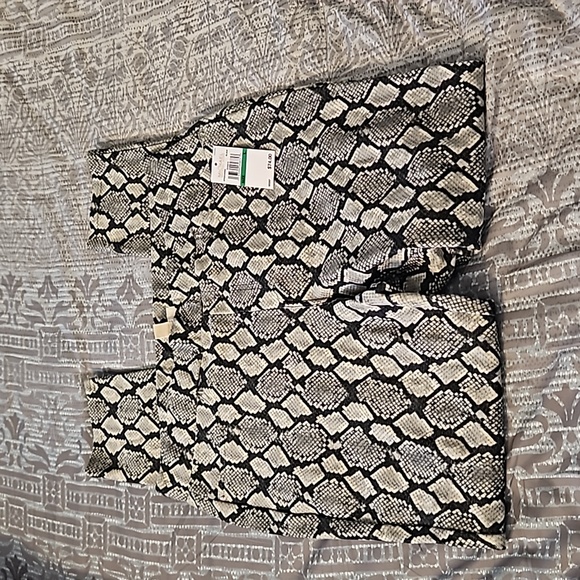 NWT Michael Kors Snake Print Jeggings - Picture 1 of 12